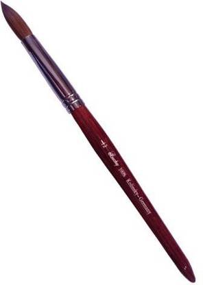 Lucky Professional Red Wood Kolinsky Acrylic Nail Brush Round Size (12)