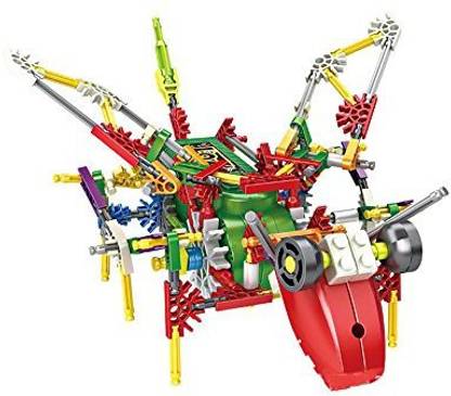Generic Motorial Jungle Robot :Grasshopper Robotic Building Set Block Toy Battery Motor Operated Design Jungle Robot Figure Fo