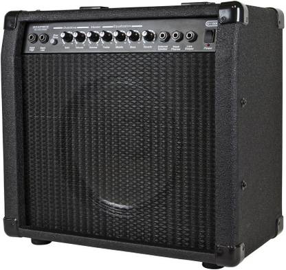 MONOPRICE 611800 40-Watt 1x10 Guitar Combo Amplifier with Spring Reverb 40 W Portable Bluetooth Home Theatre
