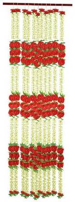 SPHINX ARTIFICIAL JASMINE FLOWERS GARLANDS FOR DECORATION (5 pieces) Multicolor Jasmine Artificial Flower