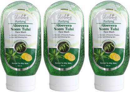 Globus Remedies ALOE VERA & NEEM TULSI  Face Wash