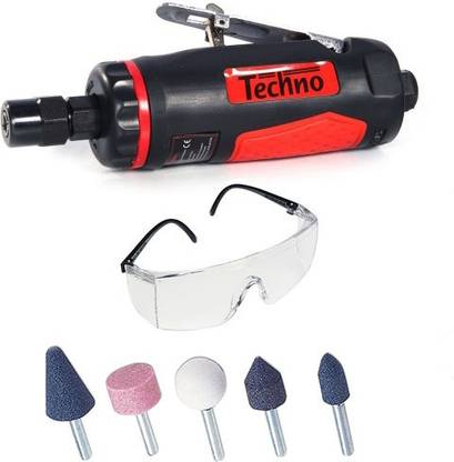 Techno PNEUMATIC AIR DIE GRINDER 1/4" (6MM) Rotary Tool