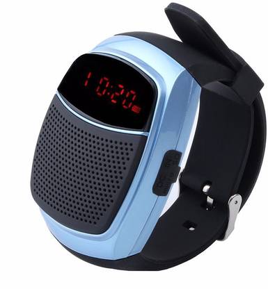 Axxis Wireless Bluetooth Watch Speaker with Mic Support (Blue) 3 W Portable Bluetooth Speaker