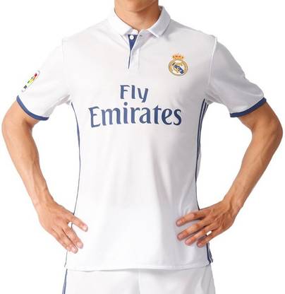 Navex Footbal Jersey Club Real Madrid Ket M(38) Football Kit
