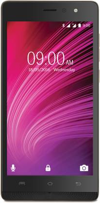 LAVA A97 IPS (Black and Gold, 8 GB)