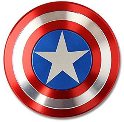 ADICHAI Captain America Shield Metal Fidget Spinner