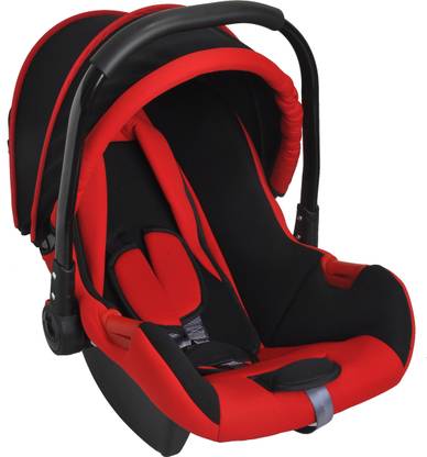 Magic Pitara Baby Car Seat Cum Carry Cot with Canopy (Red) Baby Car Seat