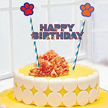 Paw Patrol Personalised Birthday Cake Topper Comestible Gaufre Papier A4 7.5" par 10"