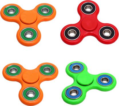 ziumm Orange Orange red green Fidget Spinner