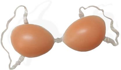 P K Artistry Hidden Silicone, Cotton Push Up Bra Petals