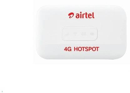 Airtel 4g Wifi Hotspot Works With Any 2g/3g/4g Networks (usbcable+ Battery+Mainunit) Data Card