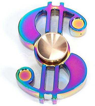TOYSHINE Dollar Fidget Spinner with Box Packaging, Smooth and Long Spin