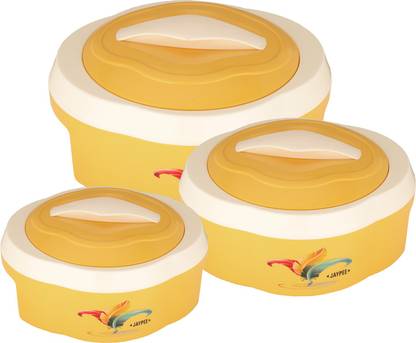 JAYPEE Chefina Set Pack of 3 Thermoware Casserole Set