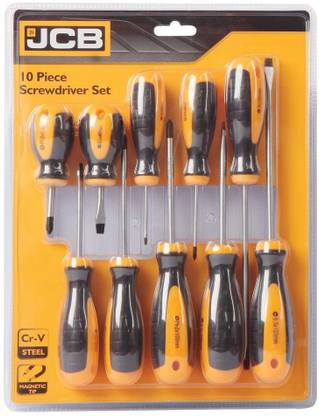 JCB Combination Screwdriver Set