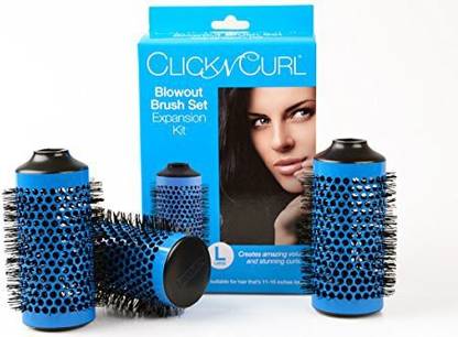 Click n Curl Blowout Brush Set Expansion Kit, Large