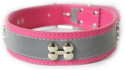 MPS Reflective Shiny Dog Collar (For Large Pets) Embellished Dog Collar Charm