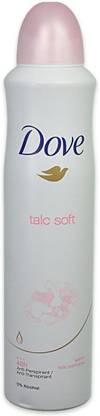 DOVE Imported (Made In EU) Talc Soft Antiperspirant Deodorant Spray  -  For Women