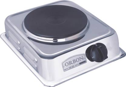 Orbon 1500 Watt Hot Plate Silver Electric Cooking Heater