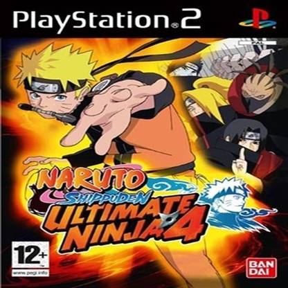 Naruto Shippūden: Ultimate Ninja 4(PS2) Imported Video Game) DVD Standard Edition