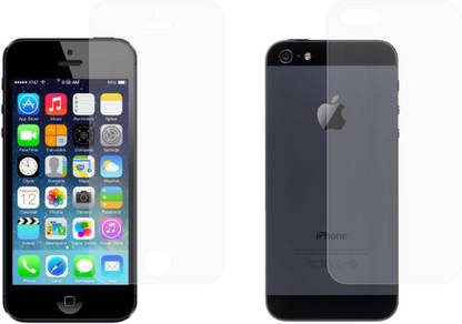 CASE CREATION Front and Back Screen Guard for Apple iPhone 5 5S 5SE