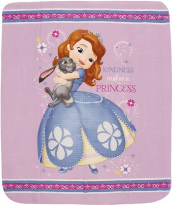 Sofia The First Printed Single Blanket for  Mild Winter