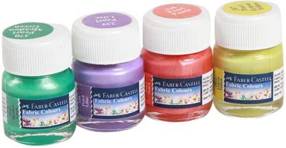 FABER-CASTELL Faber - Castell Fabric Colours (Pack of 4)