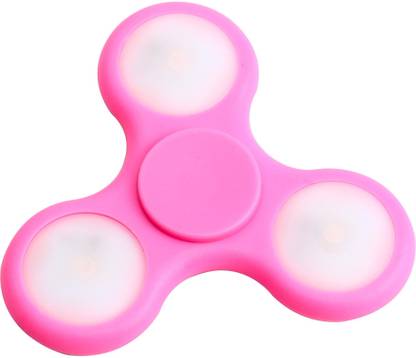 ziumm pink LED Light Glowing Fidget Spinner