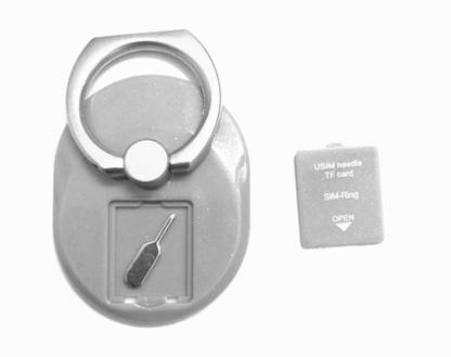 iRing Finger Grip Phone Holder/Stand/Mount with 360 Rotation SIM/TF Sticky for All Mobile Phone Mobile Holder