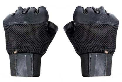 Sports 101 Xcaliber Workout Leather Gym & Fitness Gloves