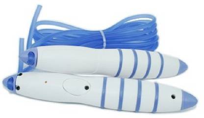 IBS 3M Counter Digital LCD Jump Calorie Counter Timer & Clock Digital Cordless Skipping Rope