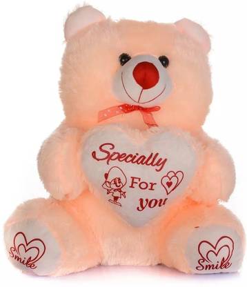 Ktkashish Toys Kt kashish Cream Color Teddy Bear 30cm  - 30 cm