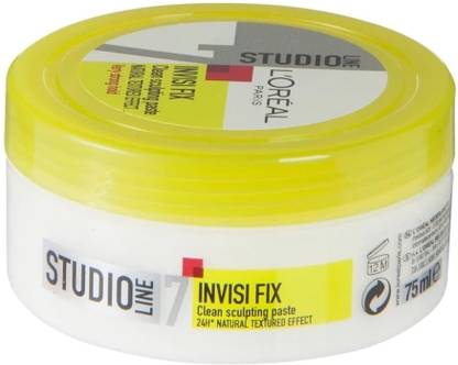 L'Oréal Paris Imported (Made In Nederland) Studio Line Invisi Fix Clean Sculping Paste 7 Hair Paste
