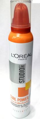 L'Oréal Paris Imported (Made In Nederland) Studio Line Curl Power Mousse (6) Hair Mousse