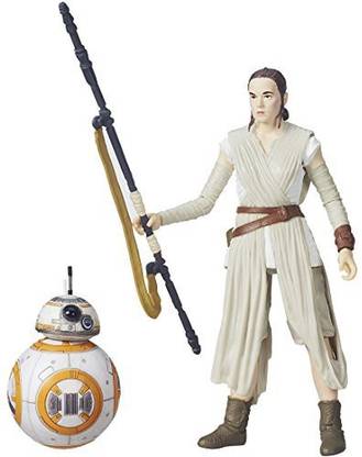 STAR WARS Black Series Jakku Rey Figure & Bb-8, 6-Inch