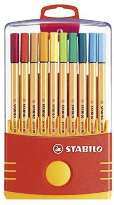 Stabilo Point 88 Color Parade Hang Tab ( 20 Color Color Parade Set With Hang T