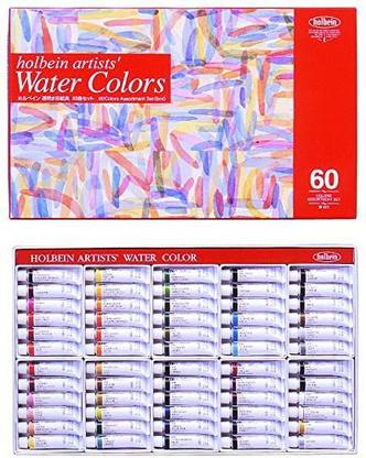 Holbein Wc W411 Set Of 60 5Ml Tubes