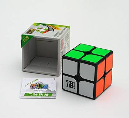 Cuberspeed Kungfu Yuehun 2X2 Black Magic Cube Kungfu Cube Yuehun Black 2X2X2 Speed Cube