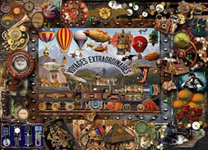 Steampunk 1000 Piece Jigsaw a Lois Sutton classic collage