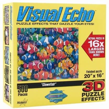 Hobbico Visual Echo 3D Effect Clownfish Puzzle S1
