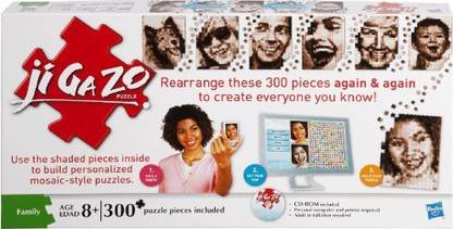 Hasbro Ji Ga Zo Puzzle Sepia
