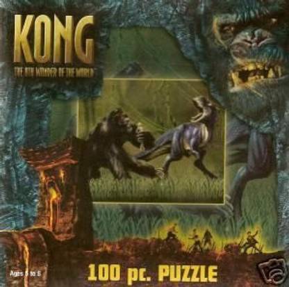 Pressman Toy Kong; The 8Th Wonder Of The World; . Puzzle