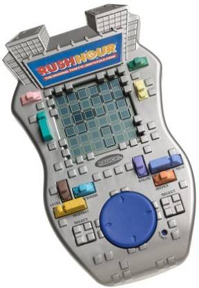 Radica Rush Hour Traffic Jam Puzzle Hand Held Game