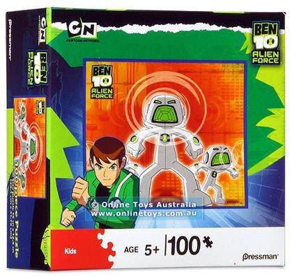 Pressman Toy Ben 10 Alien Force Robots Puzzle Echo