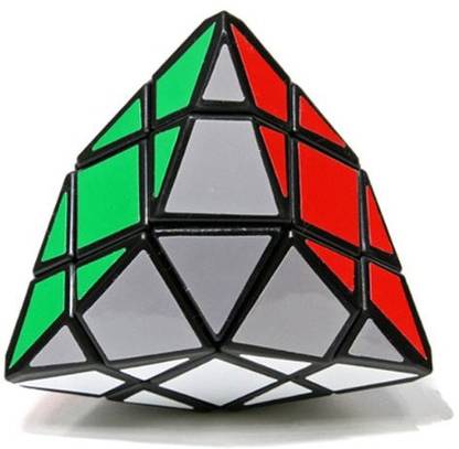 Diansheng Black 3X3 Shape Mod Tetra Pyramid Quadrangular Puzzle