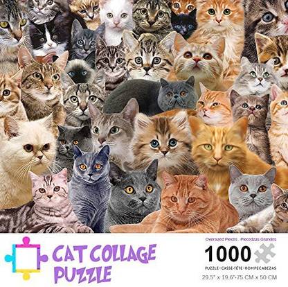 Joonem Meow: Cat Jigsaw Puzzle Photo Collage - Puzzle Game Of Cute Cats And Grumpy Kittens For Adults And Kids