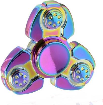 Montez Shinning Rainbow Ckf Metal Fidget Spinner Toy