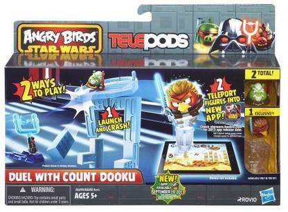 Angry Birds Star Wars Telepods Duel With Count Dooku Playset