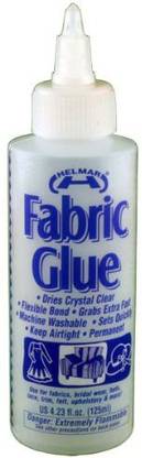 Helmar Fabric Glue, 4.23 Fluid Ounce