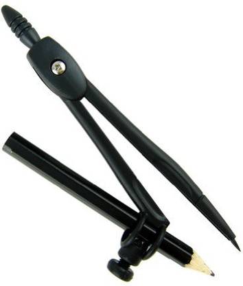 Daiso Japan Compass Pencil With Pencil Box Set