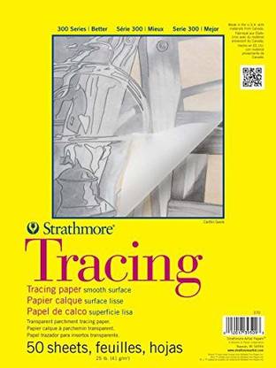 Strathmore Smooth Parchment Tracing Paper, Tape Bound